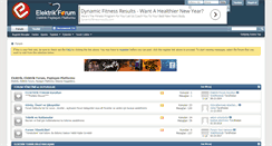 Desktop Screenshot of elektrikforum.com